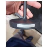 Gileolant Cordless Touch Table Lamp, 4000mAh Rechargeable Small Desk Lamp with 3 Color Temperatures & Stepless Dimming, Portable LED Bedside Lamp for Bedroom, Living Room, Patio & Camping, Bla