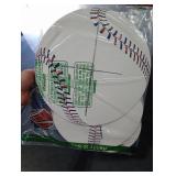 Zopeal Baseball Cupcake Stand Party Decorations 3 Tier Baseball Dessert Cup Cake Table Displays Sports Theme Cupcake Holder Concession Tower Stand Decorations for Sports Birthday Party Supplies