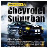 ARANA Rear Hatch Liftgate Struts for Chevy Tahoe/Suburban 2007-2014, Tailgate Trunk Shocks Lift Support for GMC Yukon/Cadillac Escalade 2007-2014, Replacement OEM 6156 SG330076, 2 Pcs