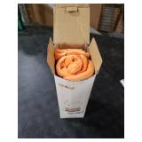 GriNeed Fall Orange Throw Pillow Covers Decorative Velvet Set of 2 18x18 Inch Pillow Covers, Soft Burnt Orange Pillowcases for Couch Sofa Bed Living Room, Farmhouse Boho Decor, Accent Cushion Covers