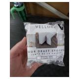 Vellure Door Draft Stopper for Bottom of Door - Premium Door Sweep for Bottom of Door/Weather Stripping Door Seal (Save Energy installs Quickly and Easily) Door Strip