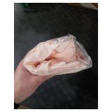 BYDOLL Table Cloth Pale Pink 60x60 Inch Tablecloth for 6 Foot Square Tables Outdoor Washable Wrinkle Free and Spillproof Polyester Tablecloth for Festival Camping Picnic Party Cover