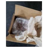 DRASTAR Glass Coffee Mugs, 20 oz Clear Coffee Cups, Coffee Mug with Acacia Wood Lid, Tea Glass Cups with Handles, Large Coffee Mug Set of 2, Glass Coffee Cups for Latte, Espresso, Tea