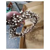 LLZLL White Berry Wreath,20 Inches Winter Wreaths for Front Door Winter Wreaths Christmas Wreath for Winter and Christmas Decor