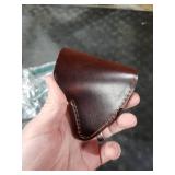 TEAMWILL 1pc Durable Leather Axe Holster Hatchet Head Cover Axe Sheath Blade Protector Camping Tool