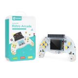 ELECFREAKS microbit Retro Makecode Arcade for STEM Education, Micro:bit Joystick Programming Learning Machine Supports Remote Control and Creat Games(Without Micro:bit)