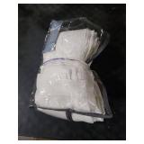 Pinch Pleat Linen Sheer Curtains 96 Inches Long 100 Inch Wide for Patio Sliding Door Light Filtering Semi Sheer Pleated Drapes Back Tab Cream Ivory Extra Wide 100 x 96 Curtain for Living Dining Room