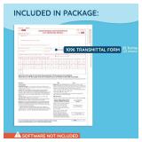 Blue Summit 1096 Forms 2025, 25 Pack of 1096 Transmittal 2025 Tax Forms, Compatible with QuickBooks and Accounting Software, 25 Transmittal Forms for 1099 NEC, MISC, INT, and Other 1099 Forms