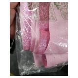 Glitter Carpet Runner for Party -200 GSM Thickness Non-Woven Fabric Runner Rug with Adhesive Tape, Hollywood Carpet for Event, Aisle Runner for Wedding Ceremony (Glitter Pink, 2.6FTx15FT)