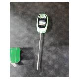 AiGerdinn Soil Test Kit, 2-in-1 Soil Moisture Meter, Soil pH Meter -Dual Dial-Simultaneously-Display Results-Soil pH Tester, Moisture Meter for Garden,Lawn,Farm Indoor&Outdoor Plants-Teargreen