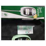 AiGerdinn Soil Test Kit, 2-in-1 Soil Moisture Meter, Soil pH Meter -Dual Dial-Simultaneously-Display Results-Soil pH Tester, Moisture Meter for Garden,Lawn,Farm Indoor&Outdoor Plants-Teargreen