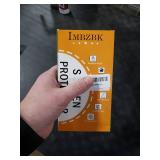 IMBZBK 3 Pack Privacy Screen Protector for iPhone 15 Tempered Glass with 3 Camera Lens Protector, Accessories 9H Anti Spy, 2.5D Curved, Case Friendly, Transparent