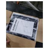 SUPERJARE 78.8 inch Narrow Console Table with Outlet, Sofa Tables, Behind Couch Table, Long Entryway Tables with Charging Station, for Living Room, Rustic Brown