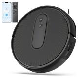 AIRROBO Robot Vacuums with 2800Pa Suction, 3-inch Slim Body, Gyroscope Navigation, Remote & App Control, 600ML Dustbin, Automatic Recharge