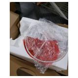 KIVDITZO 24 Ivory Modern Ceramic Bedside Table Lamps Set of 2, Boho Tables Lamps for Living Room with 3-Way Dimmable Bulb, Rustic Nightstand Lamp with Linen Shade for Bedroom Office (Bulbs Included) M