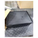 Simple Trending Dish Drying Rack, Dish Drainer for Kitchen Counter, Dish Rack with Tray for Large Capacity, Black