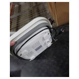 UNIFULL Collapsible Foot Spa Bath with Heat and Massage Rollers, Bubble, Foot Pedicure Kit, Temperature Control, Red Light, Pedicure Foot Spa, Foot Bath