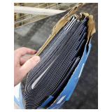 Stair Treads for Wooden Steps Indoor, 15 Pack 8 X 30 Non Slip Carpet Stair Treads with Reusable Adhesive for Kids Elders and Dogs, Surface Polyester TPR Backing Stair Rugs,Navy