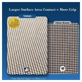 Veken Non Slip Rug Pad Gripper 8 x 10 Feet Extra Thick Pads for Any Hard Surface Floors, Keep Your Rugs Safe and in Place, Under Carpet Anti Skid Mat