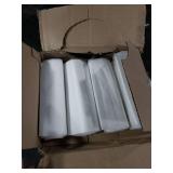 Ultrasac Heavy Duty 55 Gallon Clear Trash Bags - (Value 50 Pack) - 1.2 MIL equivalent Industrial Strength Plastic 37 x 54 for 50-55 Gal Cans -Fits Toter, Rubbermaid Brute, Carlislie Bronco etc.