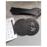 Vase Holder fit for Lego Flowers Bouquet - Acrylic Puzzle Vase fit for Lego Botanical Collection Building, Adult Gift Display Stand for Roses Orchid Sunflower (Black) - Retail: $10