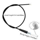 Gonfren 35.43\" Throttle Cable for SSR70 SSR110 SSR125 50cc 70cc 90cc 110cc 125cc TaoTao DB14 DB17 DB27 Apollo RFZ Baja DR70 DR125 Coolster 125 Chinese Pit Dirt Bike ATV - Retail: $6