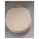 Case Only, Smart Case for New Apple AirPods Max Supports Sleep Mode, Hard Organizer Portable Carry Travel Cover Storage Bag (Starlight) - Retail: $39