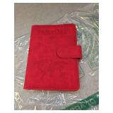 Eoehro Passport Holder for Travel Essentials, Passport Wallet Cover Case for Travel Must Haves Accessories,Passport Book Holders for Women and Men(red) - Retail: $10