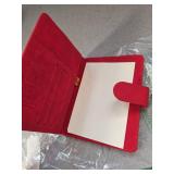 Eoehro Passport Holder for Travel Essentials, Passport Wallet Cover Case for Travel Must Haves Accessories,Passport Book Holders for Women and Men(red) - Retail: $10