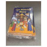 90shine 36PCS Christmas Nativity Story Coloring Books Bulk: Christian Sunday School Bible Class Religious Gifts, Jesus Party Favors Set, Activity Crafts - Retail: $19