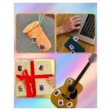 200PCS Cute Monster Stickers for Water Bottle Decor,Vinyl Waterproof Stickers for Scrapbooking,Laptop Decor,Adult,Birthday Gift,Classroom Prizes,Guitar,Bike,Luggage,Skateboard,Refrigerator Decoration 