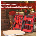 Manicure Set-Stainless Steel Nail Care Set-Professional Ingrown Toenail Clipper Grooming Tool-Pedicure Kit & Toe Nail Cutter-Thick Nail Scissors Toiletries with Cuticle Trimmer - Retail: $8