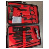 Manicure Set-Stainless Steel Nail Care Set-Professional Ingrown Toenail Clipper Grooming Tool-Pedicure Kit & Toe Nail Cutter-Thick Nail Scissors Toiletries with Cuticle Trimmer - Retail: $8