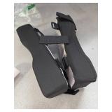 LargeLeaf Extra Thick 2 inches Ergonomic Office & Gaming Chair with Memory Foam Armrest Pads - 2-Piece Set - Retail: $24