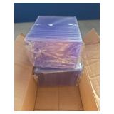 FIFTY COUNT, NOT 100, 50ct Magnetic Card Holders, Magnetic 35pt One Touch Card Holders, U-V Protection Hard Plastic Display Case for Trading, Sports, Baseball, Football, Game Cards - Retail: $60