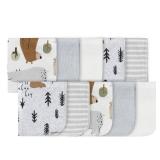 Gerber Baby 10-Pack Terry Washcloths, Bear Green, One Size - Retail: $16