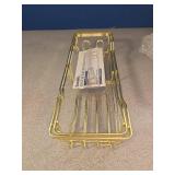 Kitsure Gold Shower Caddy 2-Pack - Retail: $25