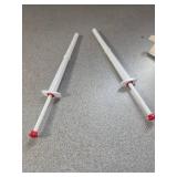 Deluxe Pickle Pincher, Set of 2, Pickle Picker Stainless Steel and Plastic - Olive Pepper Grabber - Retail: $9