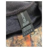 BLACK, NOT BLUE Easy Tiger distressed casual-chic graphic for women Sweatshirt Large - Retail: $31