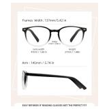 JOLISU 5 Pack Reading Glasses For Women, Blue Light Blocking Computer Reader Spring Hinge Eyeglasses (1.50) - Retail: $16