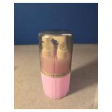 YOTIME 4in1 Travel Bottles Set, Vacuum Silicone Suction Cup for Smooth Walls, TSA Approved Leak Proof Travel Size Containers for Toiletries, Shampoo, Body Wash and Conditioner, Pink - Retail: $19