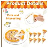 Saypacck 30 Pack Valentines Day Gifts Pizza Party Favors Bulk Mini Pizza Pen with Cards for Birthday Gift Rewards Supplies - Retail: $15