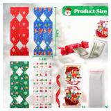 Vodolo 4PCS Christmas Money Box for Cash Gift Pull,Funny Surprise Box Money Gift Box for Kids Adults with 80 Transparent Bags,Exploding Money Roll Pull Pouch,Creative Ways to Give Money Gifts - Retail