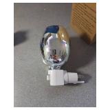 Yosoo Health Gear Wax Warmer Plug in 3D Electric Wax Warmer Pluggable Fragrance Warmer Smokeless Wax Melter Night Lamp for Home Office Hotel, Decorative Wax Cube Melter with led