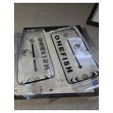 OneFish 2 Pack Privacy Screen Protector for iPhone 16 Pro Max - 4-Way 360Â° Anti-Spy, 9H Hardness, 3D Curved Edges, Case-Friendly & Easy Installation - Retail: $21