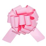 Tingheng 14\" Large Pink Pull Bow, 1PC Glitter Big Gift Bow for Present Wrapping, Cars,Bike, Appliances, Table Centerpiece and Birthday Party Decor - Retail: $6