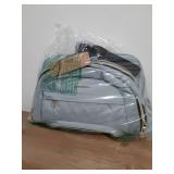 VANKEAN 15.6 Inch Laptop Backpack for Women Work Laptop Bag Fashion with USB Port, Waterproof Backpacks Stylish Travel Bags Casual Daypacks for College, Business, Light Blue - Retail: $27