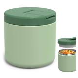 LOHASOK Kids Soup Thermo for Hot Food Insulated Vacuum Food Jar with Buckle Lid, Stainless Steel Wide Mouth Leak Proof Lunch Container for School Travel 1 Pack - Retail: $18