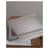 ROLOVE Vanity Mirror with Lights, 12.6\"Ã15\" LED Makeup Mirror, Lighted Makeup Mirror with Lights, Smart Touch Control Dimmable 3 Modes Light, Lighted Up Mirror for Makeup Desk, Bedroom, Dressing 