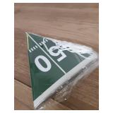 2 Pieces Football Pennant Banner American Football Theme String Flags Banners for Sports Party Decorations - Retail: $9